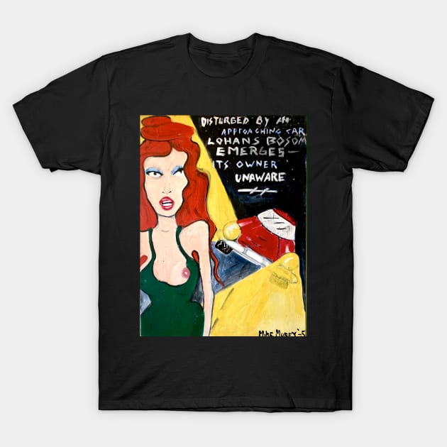 Lohan Car T-Shirt by Morey Art